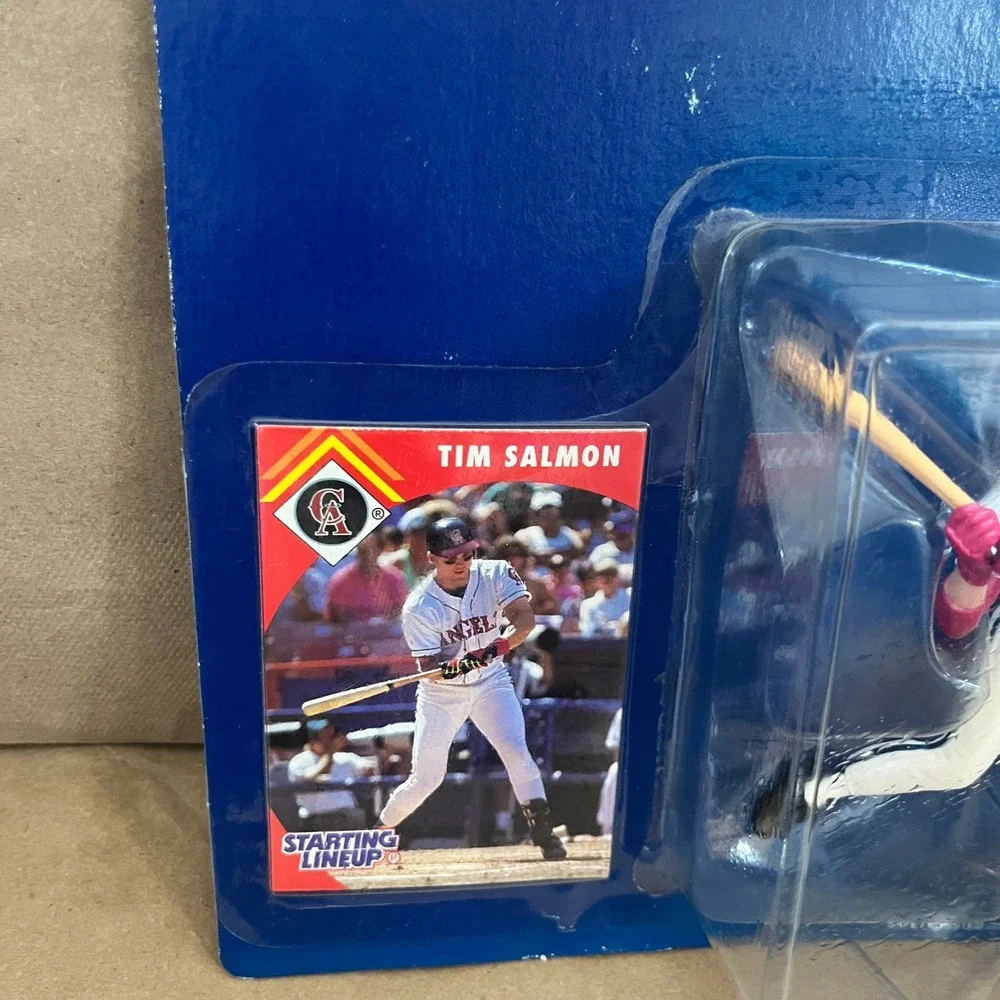 1995 Starting Lineup Tim Salmon California Angels Kenner Figure with Card NEW